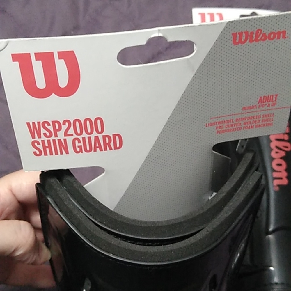 Wilson Shin Guards WSP2000 2 Pairs Adult 5'0" & Up - Picture 3 of 7